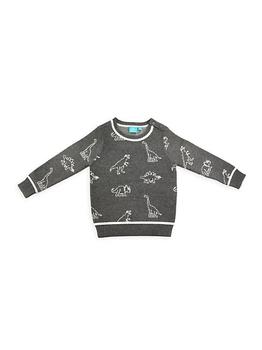 推荐Little Kid's Leon Dinosaur Sweater商品