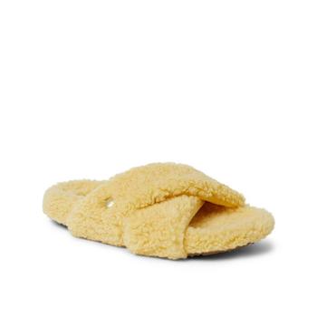 Dear Foams | Women's Maddy Teddy Double Band Molded Footbed Slide商品图片,8折