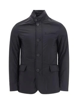 Herno | Herno Padded Buttoned Highneck Jacket,商家Cettire,价格¥4307