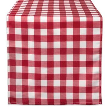 DII | Red Check Outdoor Table Runner,商家Premium Outlets,价格¥295