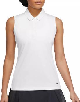 NIKE | Nike Women's Dri-Fit Victory Sleeveless Golf Polo商品图片,9.8折起