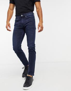 推荐Calvin Klein Jeans skinny fit jeans in dark wash商品