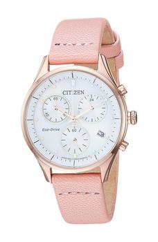 更多西铁城光动能, Citizen | Eco-Drive - Japanese Quartz Stainless Steel Calfskin Strap Watch, 32mm商品图片 4.9折