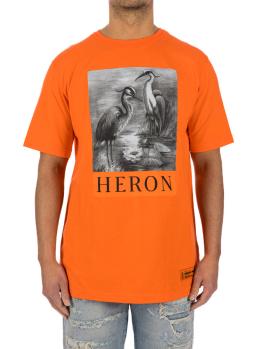 Heron Preston | HERON PRESTON 男士橙色棉质短袖T恤 HMAA026C99JER001-2210商品图片,满$100享9.5折, 满折