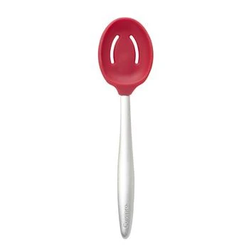 Cuisipro | 8-Inch Silicone Piccolo Slotted Spoon, Black,商家Premium Outlets,价格¥125