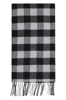 商品Woolrich Check-Printed Fringed Scarf,商家Cettire,价格¥764图片