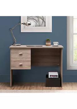 商品Studio Space 39.5" Modern Home Office 2-Drawer Pedestal Table with a Simulated Cherry Finish Table Top for Office, Bedroom, Living Room图片