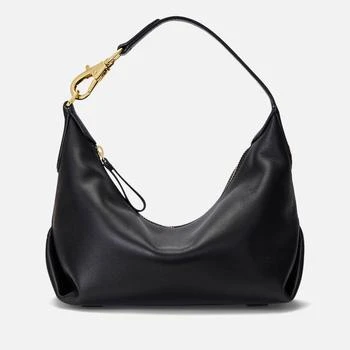 推荐Lauren Ralph Lauren Women's Kassie Small Shoulder Bag - Black商品