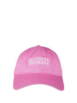 Ganni | Ganni Logo Embroidered Baseball Cap 6.2折