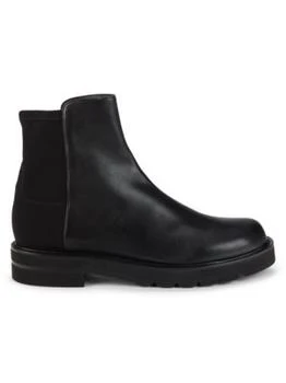 推荐5050 Leather Block Heel Chelsea Boots商品