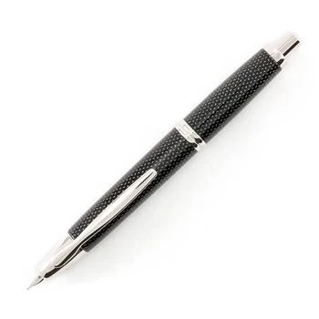 推荐Pilot Fountain Pen - Vanishing Point Retractable Nib, Black Carbonesque商品