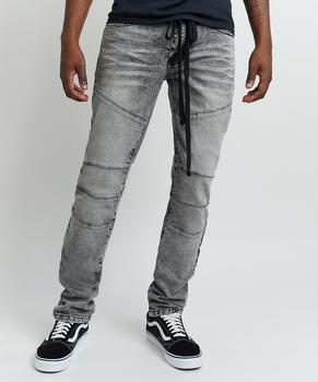 Reason Clothing | Harrington Drawstring Moto Jeans商品图片,4折×额外8折, 额外八折
