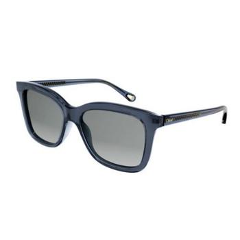 Chloé | Grey Rectangular Ladies Sunglasses CH0079S 003 56商品图片,4.9折