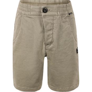 monster, Munster | Logo cotton bermudas in light olive green商品图片 4.4折起×额外7.5折, 额外七五折