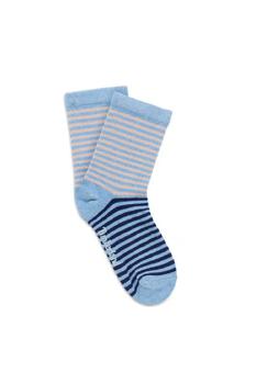 Timberland | Timberland Womens/Ladies Striped Ankle Socks (2 Pairs) (Blue)商品图片,7.8折