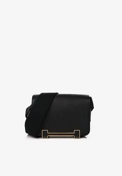 推荐Geta Shoulder Bag in Black Chèvre Mysore with Gold Hardware商品