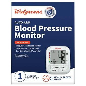 Walgreens | Auto Arm Blood Pressure Monitor,商家Walgreens,价格¥373