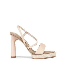Alias Mae | Ginny Shoes In Cream Leather,商家Premium Outlets,价格¥1131