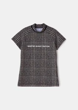 推荐MASTER BUNNY EDITION Grey Glen Plaid T-Shirt商品