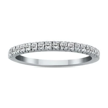 SSELECTS | 1/6 Carat Tw Diamond Wedding Band In 10K White Gold,商家Premium Outlets,价格¥1738
