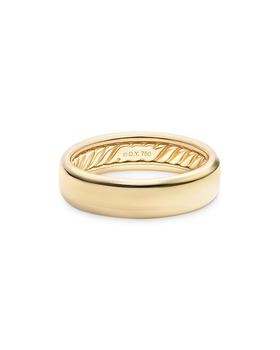 商品Men's Classic Band Ring in 18K Yellow Gold图片