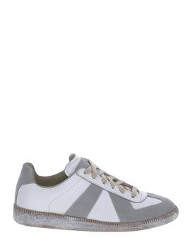 商品MAISON MARGIELA | White Low-Top Sneaker,商家OLUXURY,价格¥2402图片