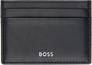 Hugo Boss | Black Leather Card Holder,商家Ssense US,价格¥433