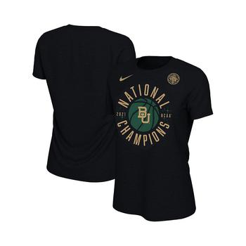 Celebrations, NIKE | Women's Black Baylor Bears 2021 NCAA Men's Basketball National Champions Celebration T-shirt商品图片 