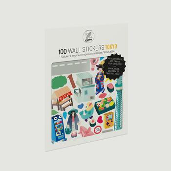 商品Omy | Tokyo Stickers Multicolor Omy,商家L'Exception,价格¥49图片