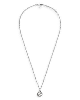 推荐Sterling Silver Interlocking G Pendant Necklace, 17.5"商品