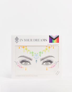 商品In Your Dreams | In Your Dreams Pride Metallic Morpho Face Stickers,商家ASOS,价格¥85图片