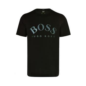 Hugo Boss | Hugo Boss 雨果博斯 男士黑色纯棉短袖T恤 TALLONE3493001商品图片,独家减免邮费