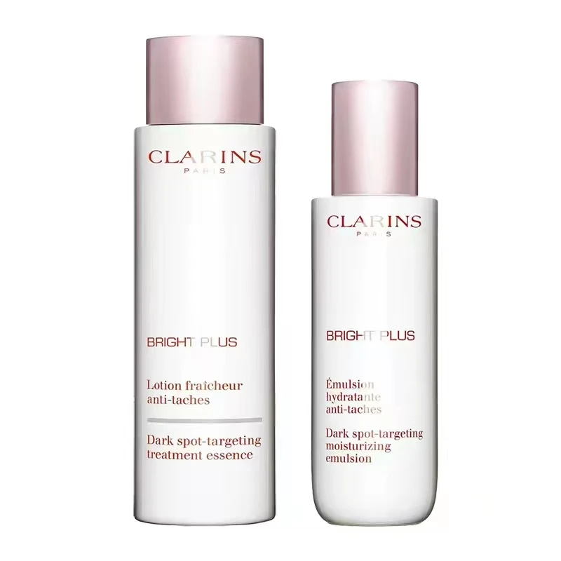 Clarins | Clarins娇韵诗清透润白水乳套装牛奶水200ml+乳液75ml淡化斑点改善暗沉 香港直邮,商家BLANKSPACE,价格¥476