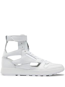 推荐Maison Margiela Womens White Leather Sneakers商品