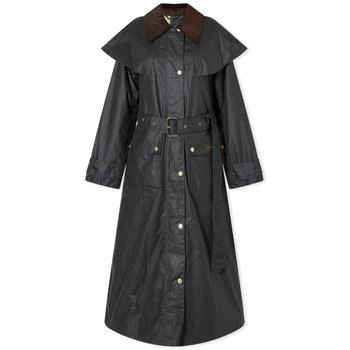 推荐Barbour Fellbeck Longline Wax Coat商品