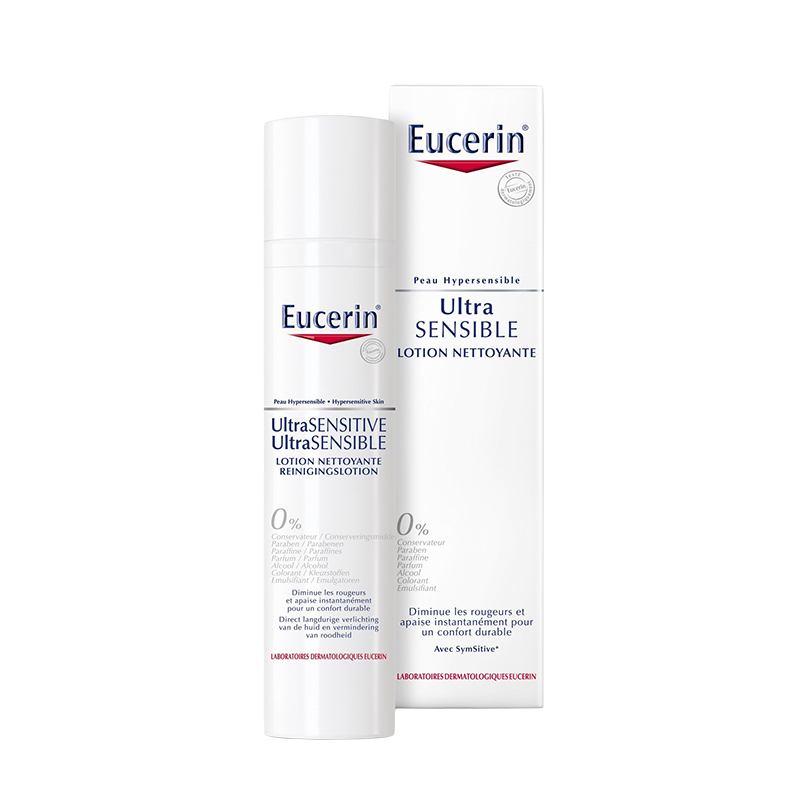 推荐Eucerin优色林极敏感肌肤舒缓抗红血丝洁面乳100ml商品