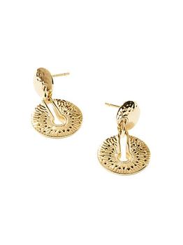 商品John Hardy | Radial 18K Yellow Gold Drop Earrings,商家Saks Fifth Avenue,价格¥20750图片