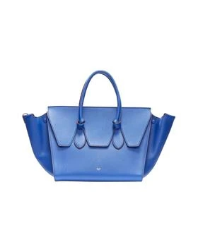 [二手商品] Celine | new OLD CELINE Phoebe Philo Knot cobalt blue calf large shopper tote bag 8.4折