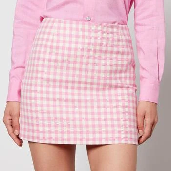 AMI | AMI Cotton and Wool-Blend Gabardine Mini Skirt 4折