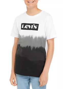 推荐Boys 8-20 Short Sleeve Dip Dyed Box Logo Graphic T-Shirt商品