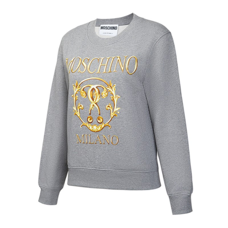 时尚莫斯奇诺卫衣男装, Moschino | MOSCHINO 男士黑色图案卫衣 A1715-5527-7507商品图片 独家减免邮费