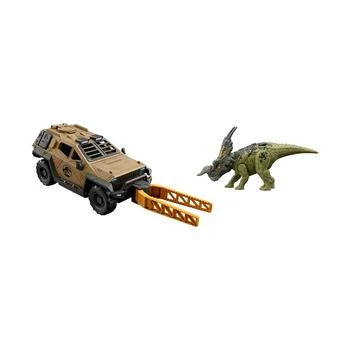 Jurassic World | Truck and Dinosaur Action Figure Toy with Flipping Feature,商家Macy's,价格¥246