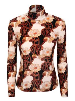 推荐La DoubleJ Velvet Floral Print Sweater商品