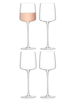 商品Metropolitan Wine Glasses 4-Piece Set图片