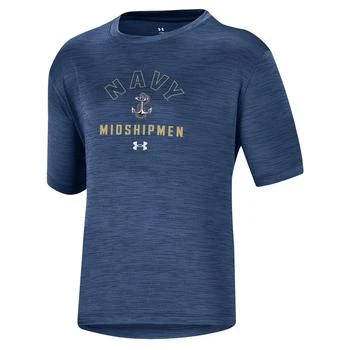 推荐Under Armour Navy Vent Tech Mesh T-Shirt - Boys' Grade School商品