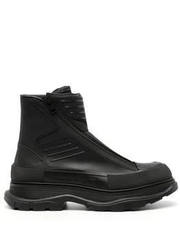 Alexander McQueen | ALEXANDER MCQUEEN - Leather Boot 额外6.7折, 额外六七折