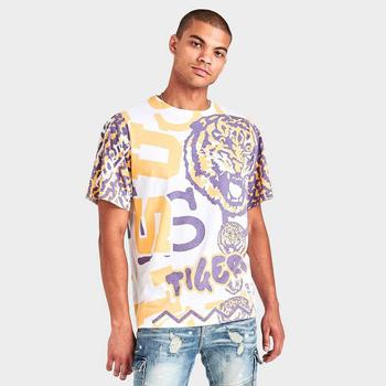 product Men's Mitchell & Ness LSU Tigers College Jumbotron T-Shirt image