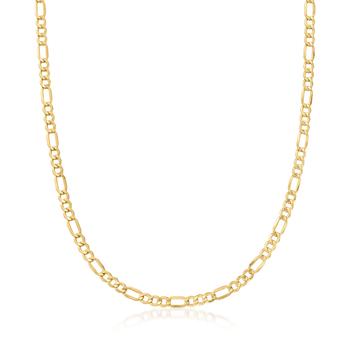 商品Canaria Fine Jewelry | Canaria Men's 4.7mm 10kt Yellow Gold Figaro-Link Necklace,商家Premium Outlets,价格¥4079图片