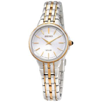 精工女表, Seiko | Essentials Silver Dial Two-tone Ladies Watch SUP394商品图片 5折