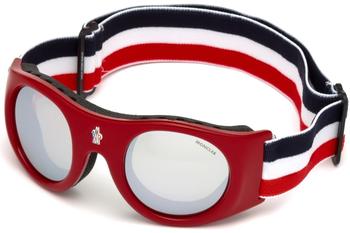 商品Moncler | Mask Smoke Mirror Goggles Unisex Sunglasses ML0051 68C 55,商家Jomashop,价格¥1050图片